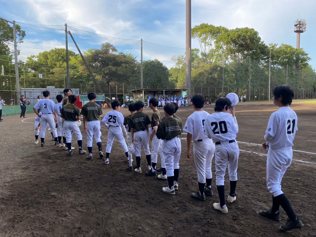 7月27日練習試合　リクト初ホームラン✨️